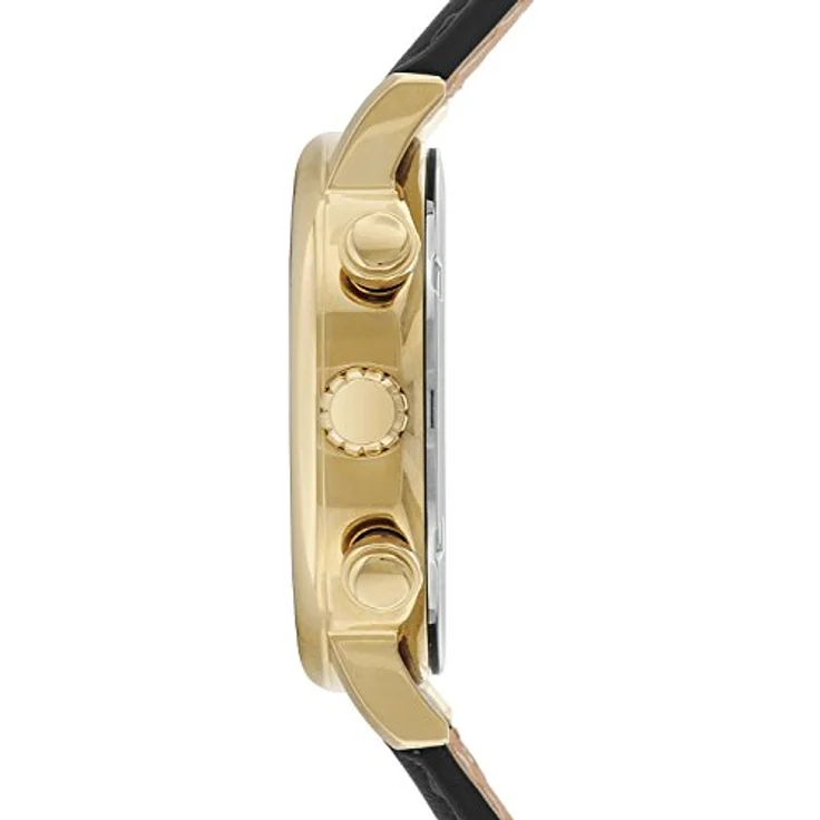 trendor Doreen Damen Chronograph Elegante Armbanduhr für Frauen, Gold ionen-plattiert, mit Stoppfunktion, rotem Stoppzeiger, 7592-01 – Bild 2
