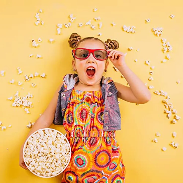 Jocca Popcorn ohne Öl für hausgemachte und gesunde Popcorns, Rot – Bild 9