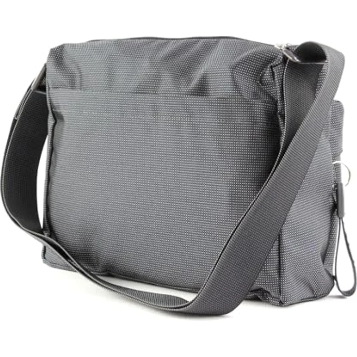 Mandarina Duck Umhängetasche 29 cm, grau, 100% Polyester, 29 cm x 9 cm x 24 cm – Bild 4