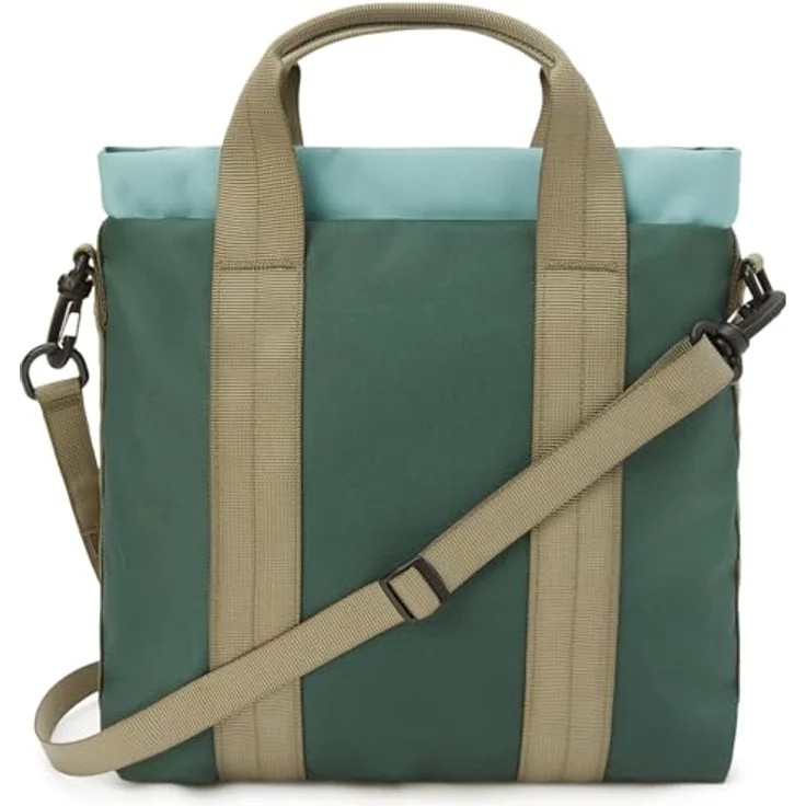 Dakine Jinx Mini Tote Handtasche, braun, mit Reißverschluss und Innenfach für Wertgegenstände – Bild 2