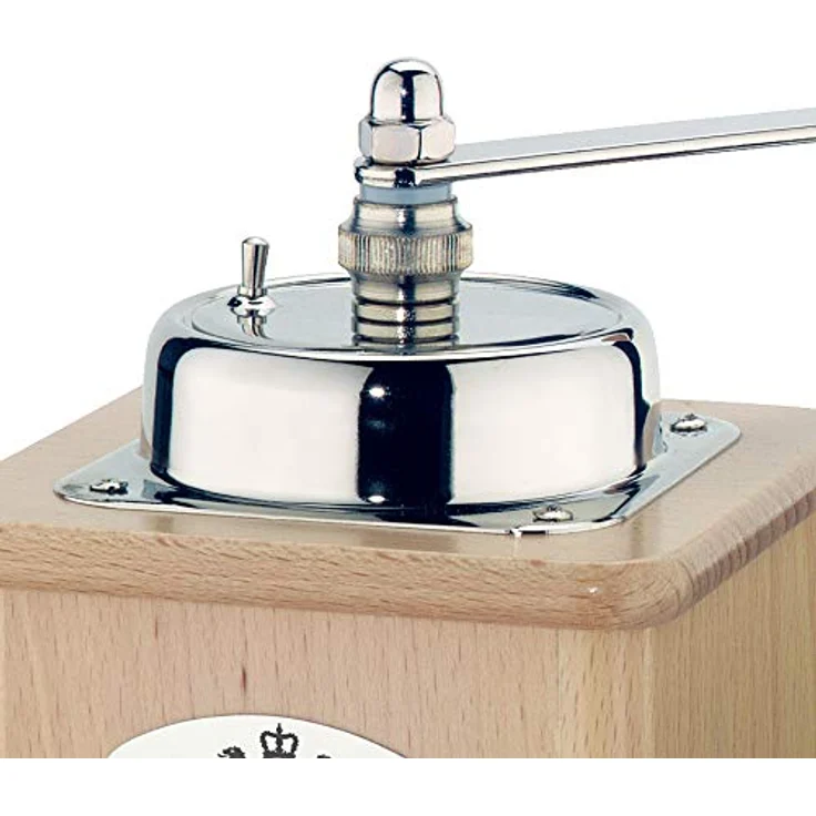Zassenhaus Kaffeemühle Manuell BRASILIA | Buche natur | 12 x 12.5 x 20cm | zum Mahlen von Kaffeebohnen | stufenlos verstellbarer Mahlgrad | mit Original Zassenhaus Mahlwerk – Bild 4