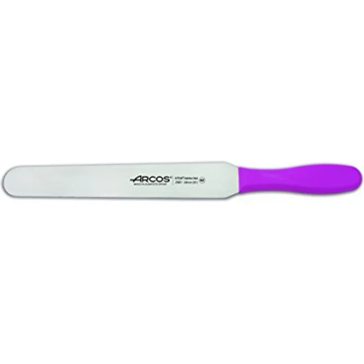 Arcos Serie 2900 - Küchenspatel - Klinge Nitrum Edelstahl 250 mm - HandGriff Polypropylen Farbe Violett