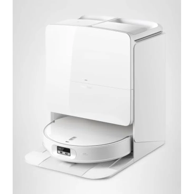Roborock Qrevo Edge 2 Pro, Beutelloser Staubsauger-Roboter mit HyperForce-Saugleistung 25.000 Pa, 3 Rad-System, Weiß, Ultradünn, preziSense LiDAR-Navigation – Bild 9