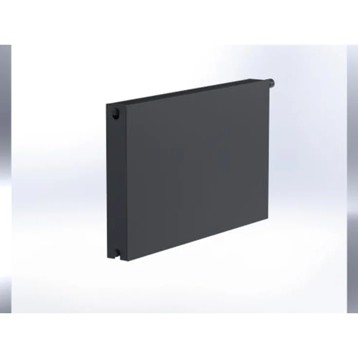 Sanicomfort Universal-Planheizkörper Typ 22 DK, 60 x 10,5 x 60 cm, Schwarz Matt, effiziente Wärmeverteilung, Qualitätsstahl – Bild 5