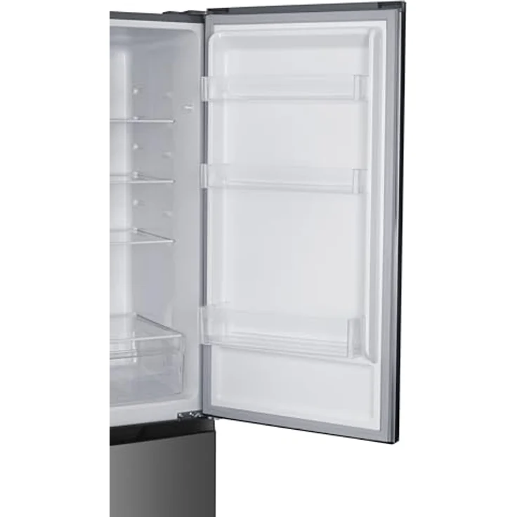 homeX CFSN2531C-S, Kühlschrank mit Gefrierfach No Frost, Kühl-Gefrier-Kombination 253 Liter, silber – Bild 14