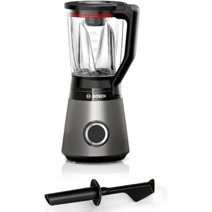 Bosch Serie 4 MMB4192S, Standmixer mit 1,5 l, 1200 W, Pulsfunktion, Schwarz/Graphit/Transparent – Bild 1