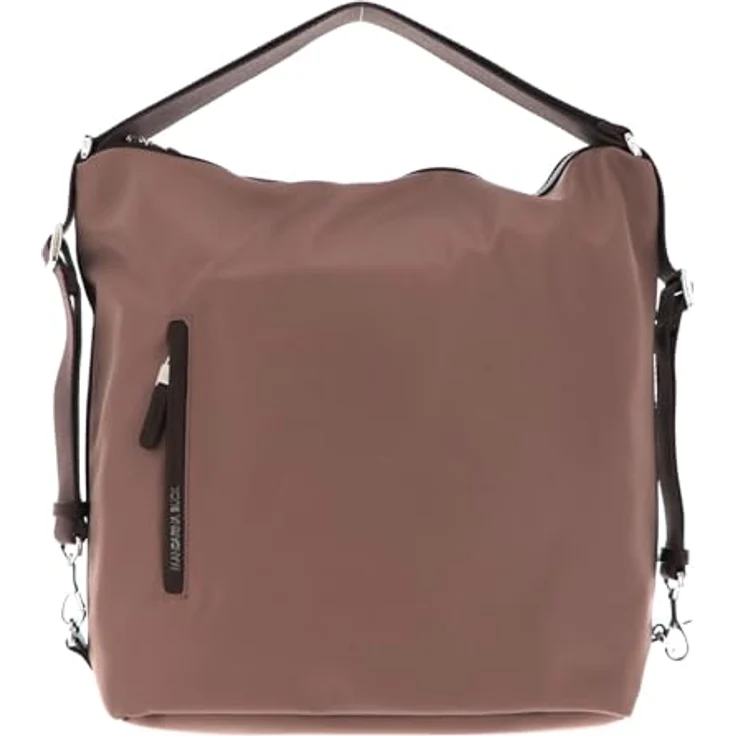 Mandarina Duck Hunter Schultertasche, 33 cm, 100% Polyester, braun – Bild 1