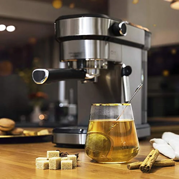 Cecotec Cafelizzia 790 Manuelle Express-Kaffeemaschine, 1,2 L 1350W Silberfarben – Bild 6