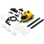 Linsar - Multi-Dampfreiniger - 4 Bar Dampfdruck - 45 Min. heißer Dampf mit 1x Tankfüllung (1,5L) - Bis zu 100 Grad - 2,5m Kabellänge - 1500 Watt