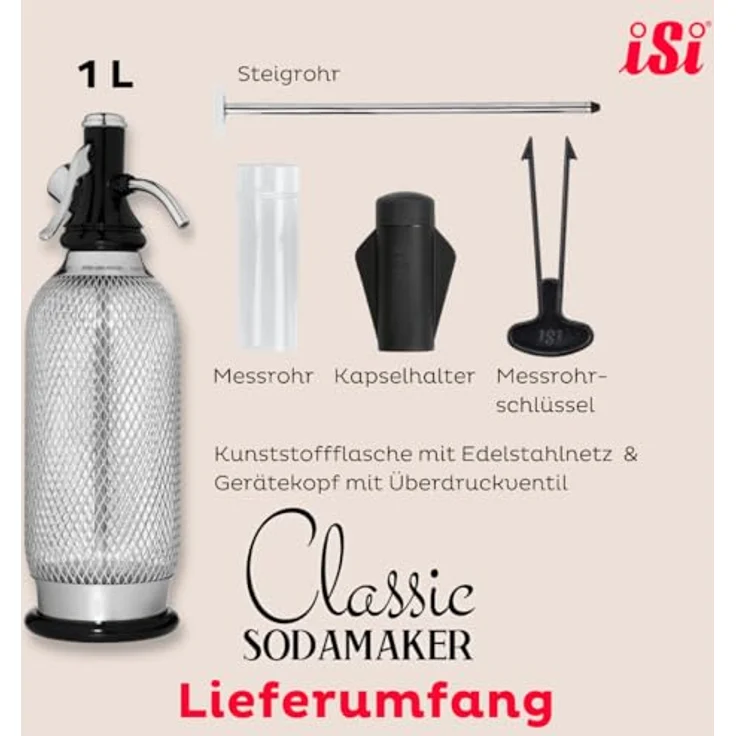 iSi 1060 Sodamaker Klassik, 1,00 Ltr – Bild 2