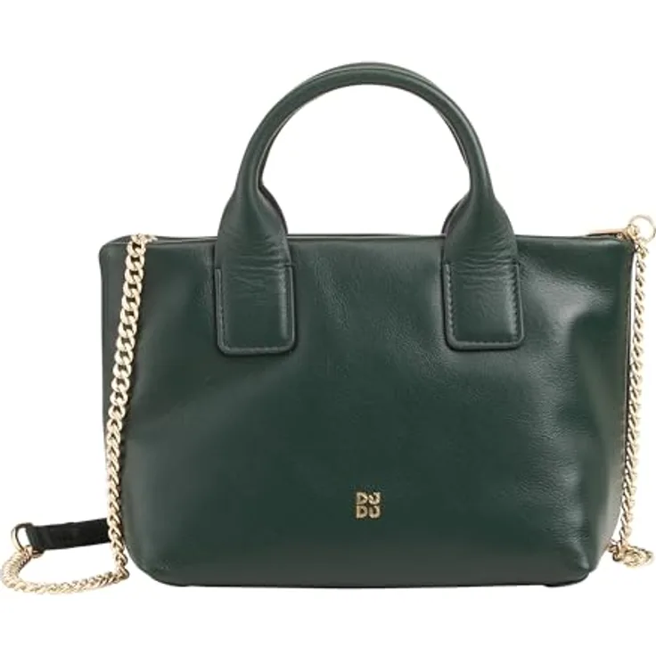 Dudu Ibiza Handtasche aus Leder, 22 cm, stilvolles Design, ideal für den Alltag