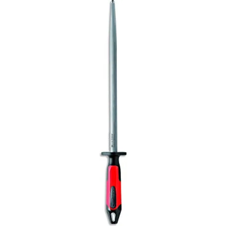 F. DICK Wetzstahl DICKORON Micro (Fleischerstahl mit Klingenlänge 30 cm, rund, 65 HRC) 73171302-63