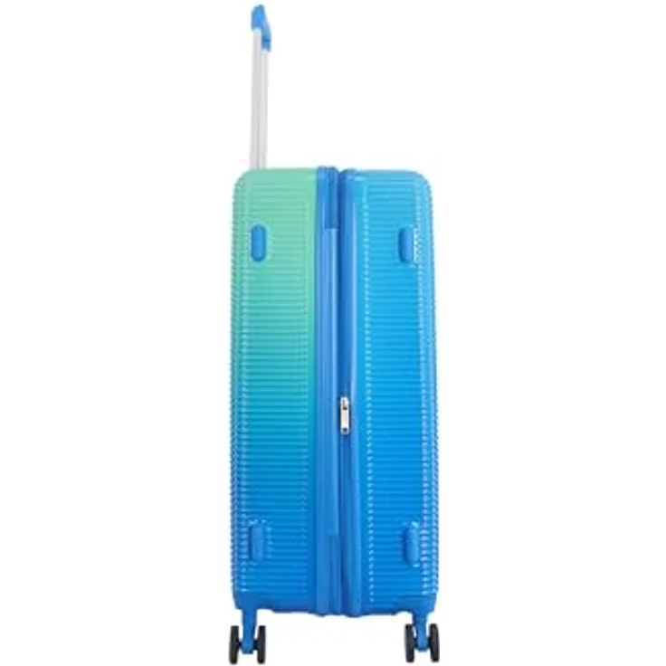 SAXOLINE Unisex Suitcase Twist, robuster Koffer aus ABS/PC mit TSA-Schloss und Doppelrollen, schwarz – Bild 5