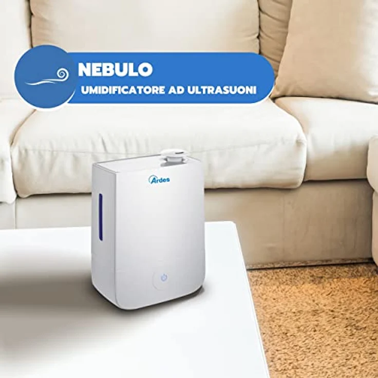 Ardes Nebulo - Luftbefeuchter (30 W, AC, 220-240 V, 50-60 Hz, 230 mm, 120 mm) – Bild 5