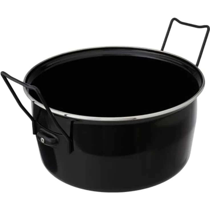 Baumalu 311307 Frittiertopf mit Korb, liert, Stahl, 28 cm – Bild 5