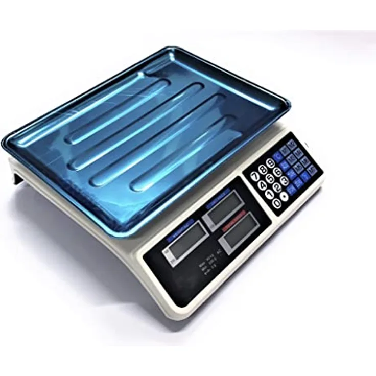TEMPO DI SALDI Professionelle digitale Elektronikwaage Min. 5 g max. 40 kg Abteilung 5 g