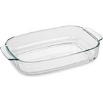 Küchenprofi Auflaufform-610003538 Auflaufform, Edelstahl, Glas, Normal
