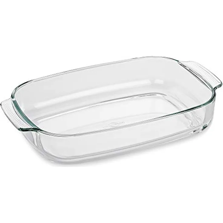 Küchenprofi Auflaufform-610003538 Auflaufform, Edelstahl, Glas, Normal