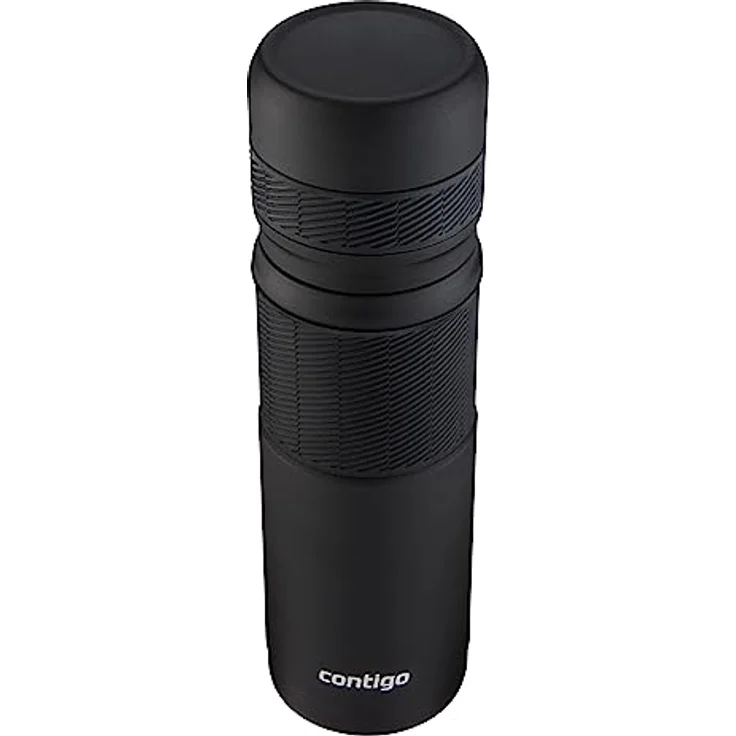 Contigo Thermoflasche Thermalock, Edelstahl Isolierbecher, Kaffebecher to go, auslaufsicher, spülmaschinenfester Deckel BPA-frei, 740 ml – Bild 11