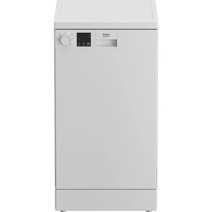 Beko dvs05024w, Geschirrspüler, E, Geräuschemissionsklasse C, Geräuschemissionen 49 Dezibel