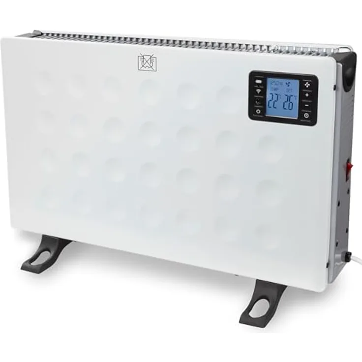 Perel konvektor Smart 2000W-1250W-750W 60,5 x 37,5 cm weiß, Konvektor