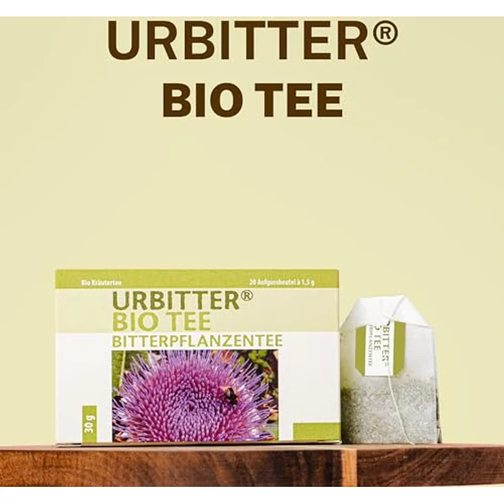 Dr. Pandalis Urbitter Bio Tee, 30 g Komposition aus bitteren Wildkräutern und -früchten für aromatischen Aufguss – Bild 2