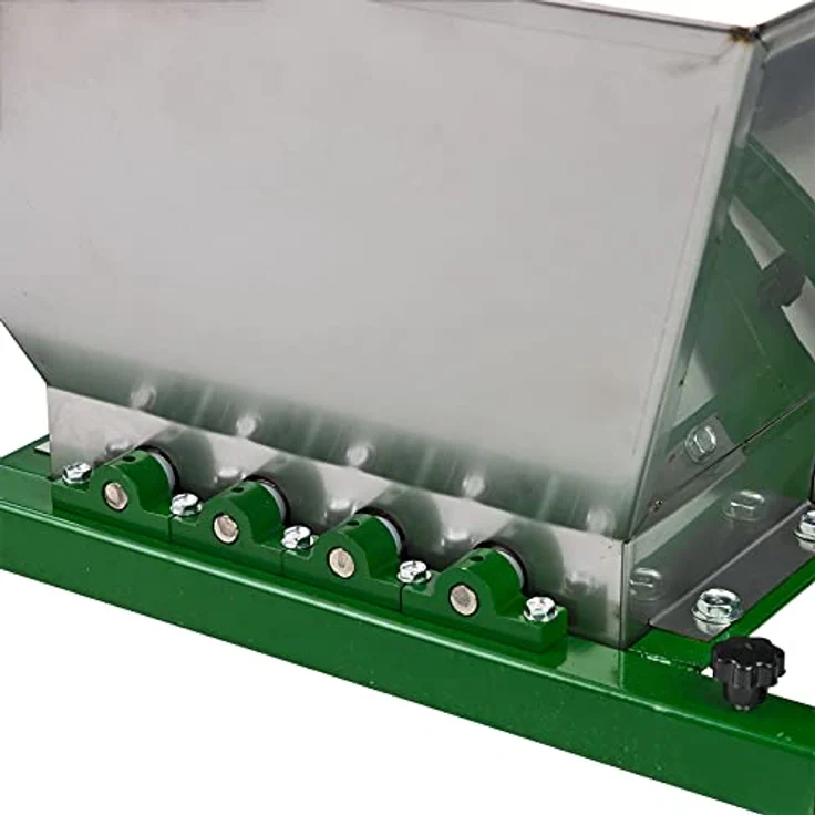 DEMA Obstmühle Bergamo 15 Liter, manuelle Beeren- und Apfelmühle mit Edelstahltrichter und stabiler Konstruktion – Bild 5