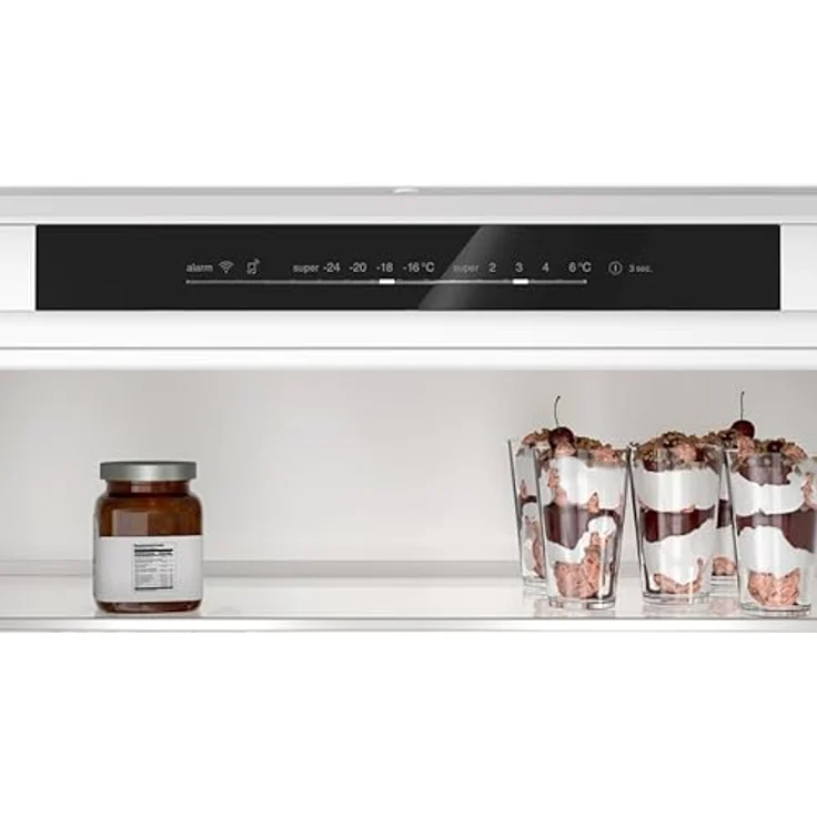 Bosch KBN96VFE0 Serie 4 Einbau-Kühl-Gefrier-Kombination, 193,5 x 70,8 cm Nische, 285 L Kühlen + 98 L Gefrieren, Super Cooling, Zwei Kühlkreisläufe, Made in Germany – Bild 3