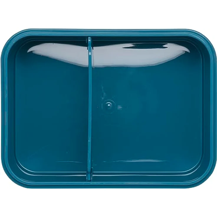 BECKMANN, Brotdose Jungle Game, für Kinder, mit herausnehmbarer Trennwand, Grundschule Lunchbox, Green – Bild 2
