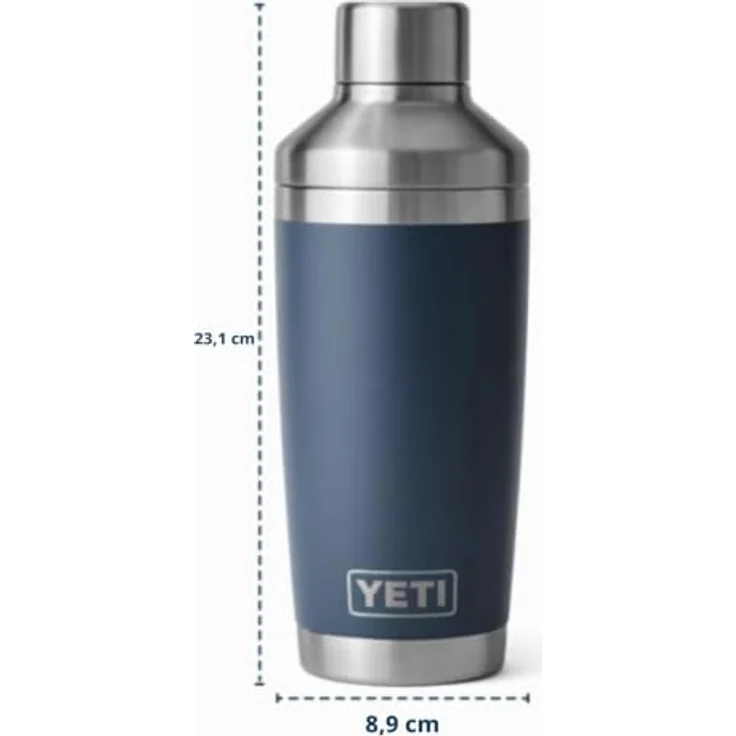 YETI Rambler Cocktail Shaker, Edelstahl, auslaufbeständig, 20 oz (591 ml), spülmaschinenfest – Bild 3