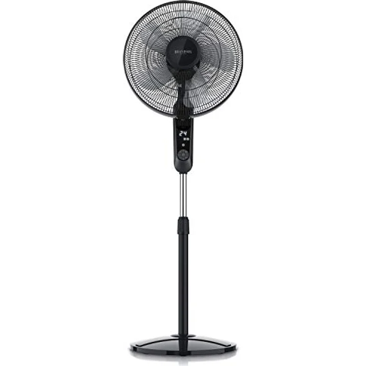Brandson Standventilator DC Silent mit Fernbedienung + Display - mobiler Lüfter - 24 Geschwindigke – Bild 5