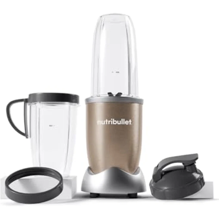 NutriBullet NB907CP Smoothiemaker, 1100 Watt, 0,7 Liter, 4 Programme, gold – Bild 2