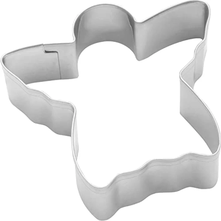 GRUSS & CO Keksausstecher-Set "Auf die Plätzchen" | Geschenkset mit 4 Ausstechformen, Weihnachtsbaum, Pfefferkuchenmann, Schutzengel und Schneeflocke | Backen für Weihnachten, Backformen | 51125 – Bild 5