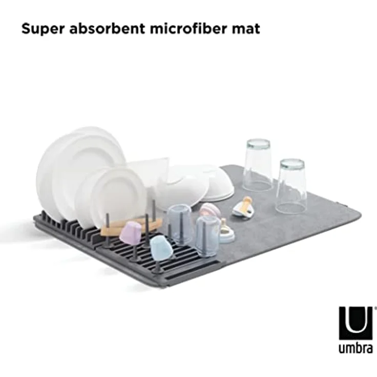 Umbra UDRY PEG Geschirr Abtropfgestell, anthrazit  – Bild 6