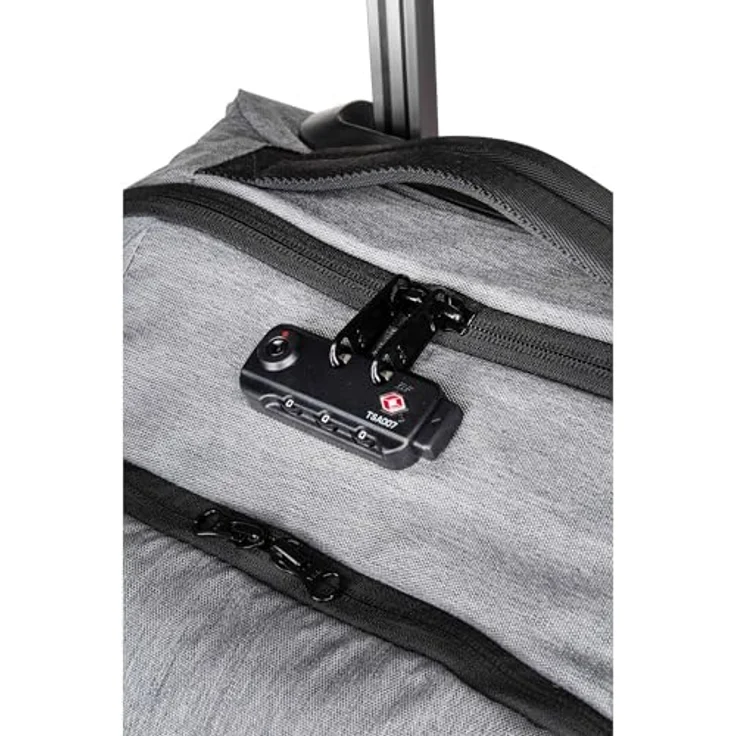 CABAIA Trolley Soft Suitcase Small, 2 Rollen aus recyceltem Polyester, ideal für Bordgepäck und Pendeln – Bild 7