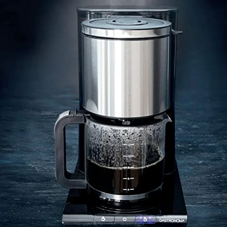 Gastronoma 18100003 - Koffiezetapparaat 1.5L, zwart/roestvrij staal, Filterkaffeemaschine, Schwarz – Bild 13