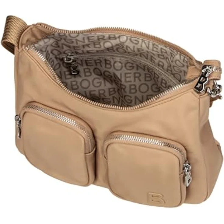 Bogner Verbier Play 1.0 Umhängetasche, 26 cm, braun, 100% Polyester – Bild 5