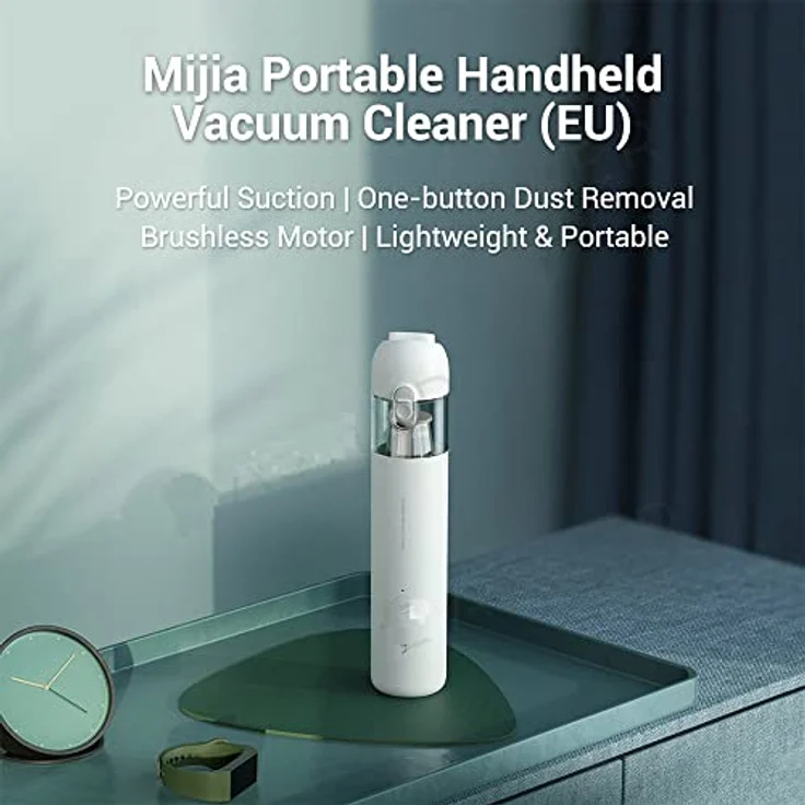 Xiaomi Mi Vacuum Cleaner Mini (EU) BHR5156EU Kleinstaubsauger, 30 min Akkubetrieb, 6.000 Pa Saugleistung, 63.000 Umdrehungen pro min, weiß – Bild 4