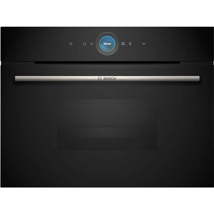 Bosch CDG714XB1,Serie 8 Einbau-Dampfgarer, Schwarz, Farb-Display, Bosch Assist Automatikprogramme - Preisvergleich