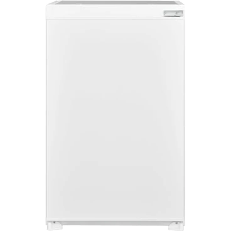 Respekta Einbaukühlschrank 126 Liter Schlepptür, kompakt in Weiß, 88 cm Nischenmaß mit automatischem Abtauverfahren und LED-Beleuchtung – Bild 4