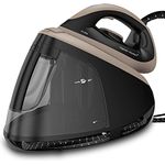 Tristan Auron Dampfbügelstation Elite8-2400 W 400g Dampfstoß | 7 bar Dampfdruck - variabler Dampf bis 140 g/min I 1,8 L Wassertank Abschaltautomatik