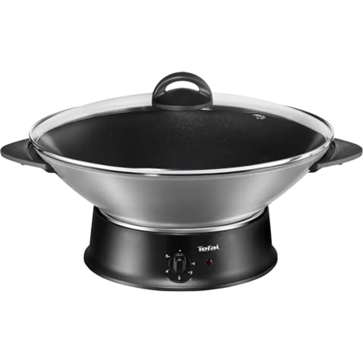 Tefal Wk302012 Wok-Fondue-Set, 8 Fonduegabeln, 1200 Watt – Bild 5