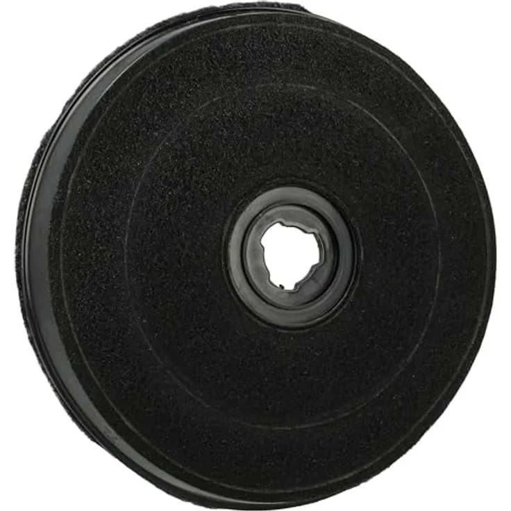 VHBW Aktivkohlefilter kompatibel mit Zanussi Dunstabzugshaube ZHT 630 W/ZHT610W/ZHT610X, rund, schwarz, 23 cm Durchmesser