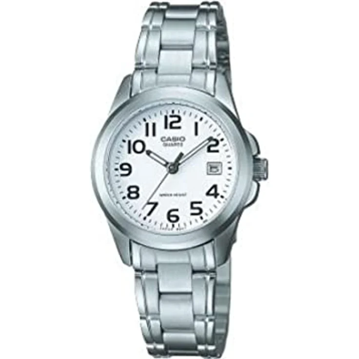 Casio Ltp1259pd7beg Watch One Size, Silver / silver / white