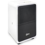 alfda Luftentfeuchter AEF1200, 12 l/Tag Entfeuchtung, 2,50 l Tank, Automatikprogramm, gegen Feuchtigkeit - Weiß