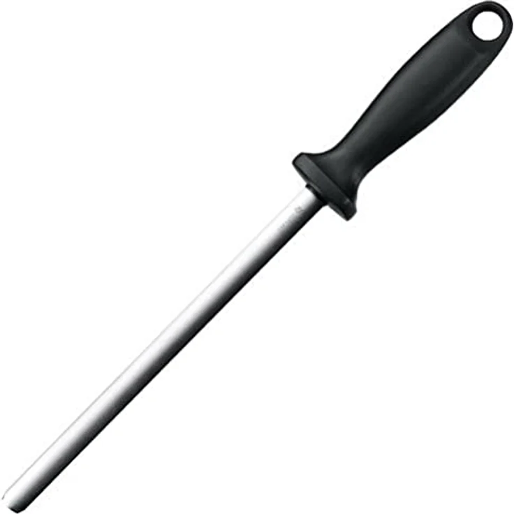 WMF Wetzstahl 37 cm, Messerschleifer, Wetzstab für Messer schleifen, Kunststoffgriff, Stahllänge 23 cm – Bild 1