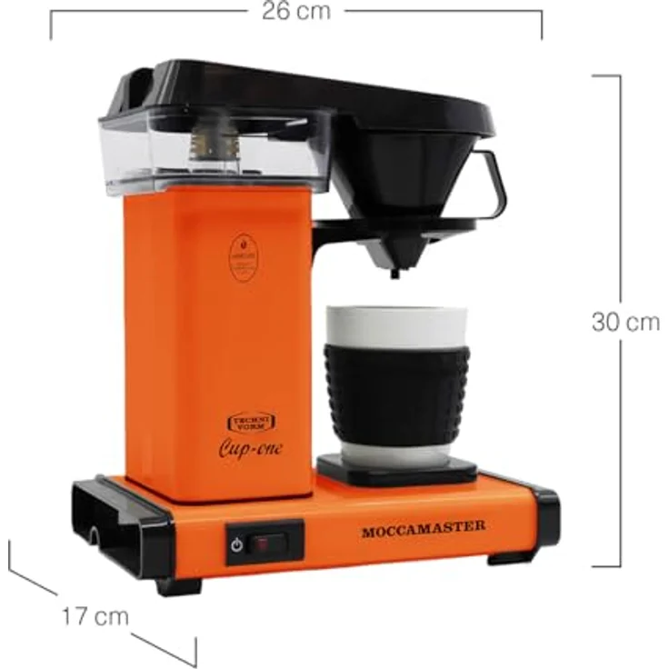 Moccamaster Cup One Kaffeemaschine Orange – Bild 3