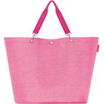 reisenthel, Einkaufshilfe, shopper XL twist pink, Pink, Wasserdichte Shopper Tasche für Shoppingtouren