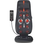 RENPHO Shiatsu-Massagesitzauflage Neck & Back Massager Cushion S BM076, individuelle Nacken- und Rückenmassage mit Wärme & Vibration, 880 x 200 x 430 mm