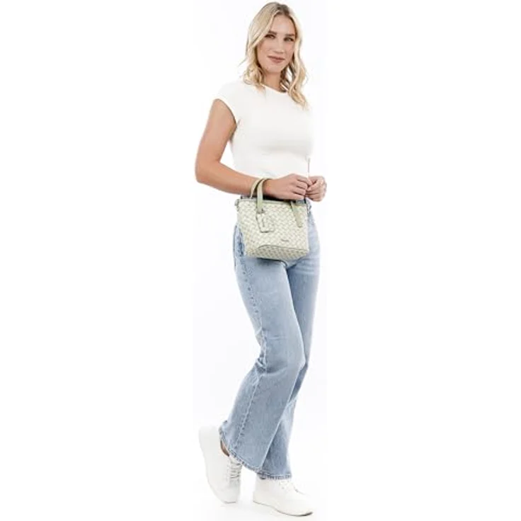 Tamaris Shopper TAS Francesca, strukturierter Damen-Shopper aus Feinsynthetik mit abnehmbarem Umhängeriemen, schwarz – Bild 2